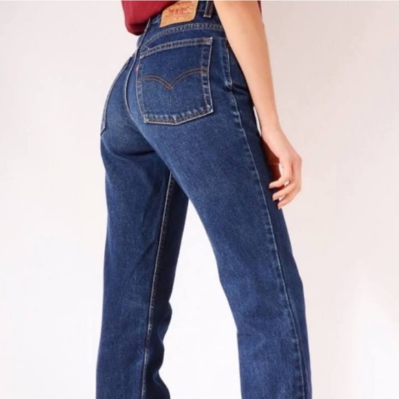 Rare Vintage Levi's 517 Blank Orange Tab 36 34 Jeans Pants Straight Leg - Picture 8 of 8